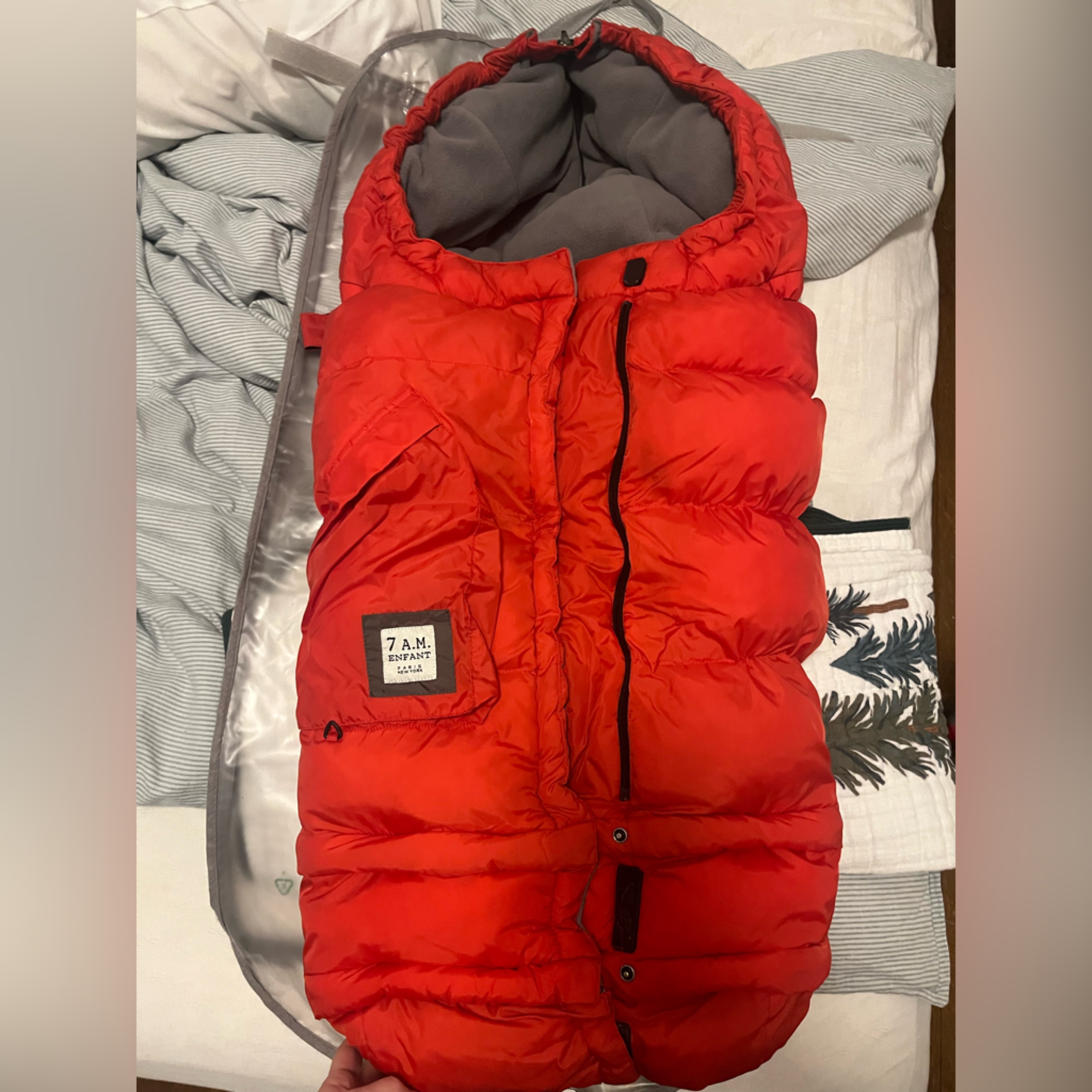 7 A.M. Enfant Blanket 212 Evolution Stroller Or Car Seat Muff
